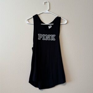 5/$55 !! 🔥PINK Victoria's Secret Black Tank Top